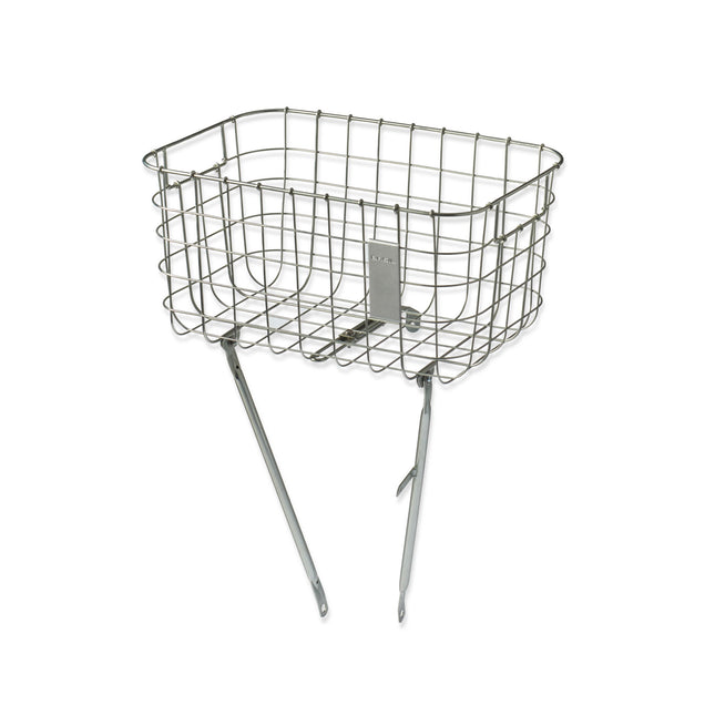 Basil mand Robin vast voor 27l zilver