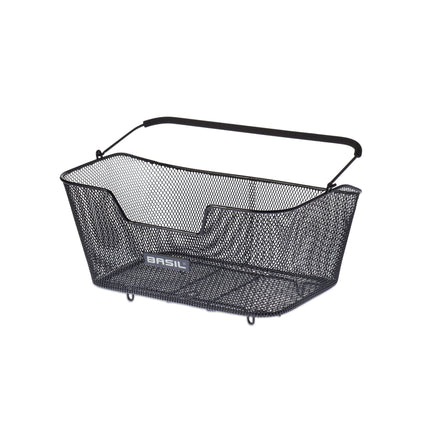 Basil Base basket L, fine mesh, removable at the back, black 11223