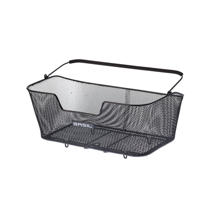 Basil Base panier XL maille fine détachable arrière noir 11225