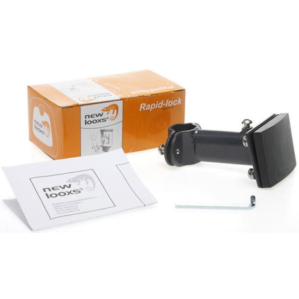 New Looxs RapidLock mounting basket handlebar black