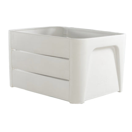 Mirage crate Click 'n Crate white 24l