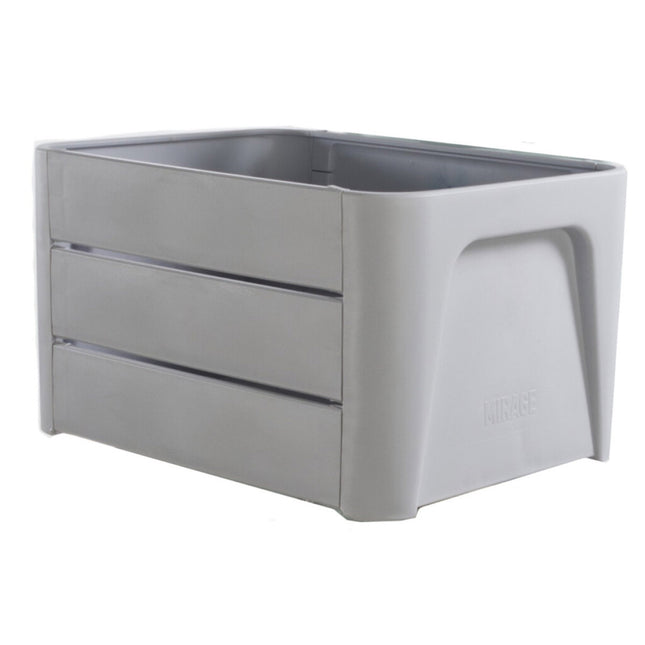 Mirage krat Klik 'n Krat grijs 24l
