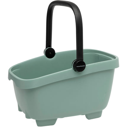New Looxs Clipper 28L basket with green handle