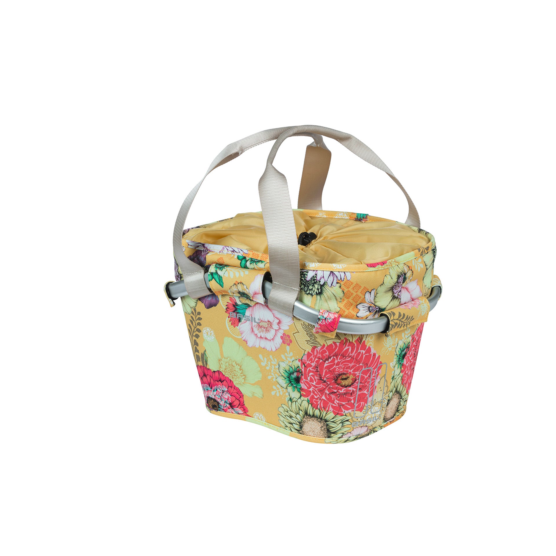 Basil Bloom Field carry all fiets voormand KF 15L geel