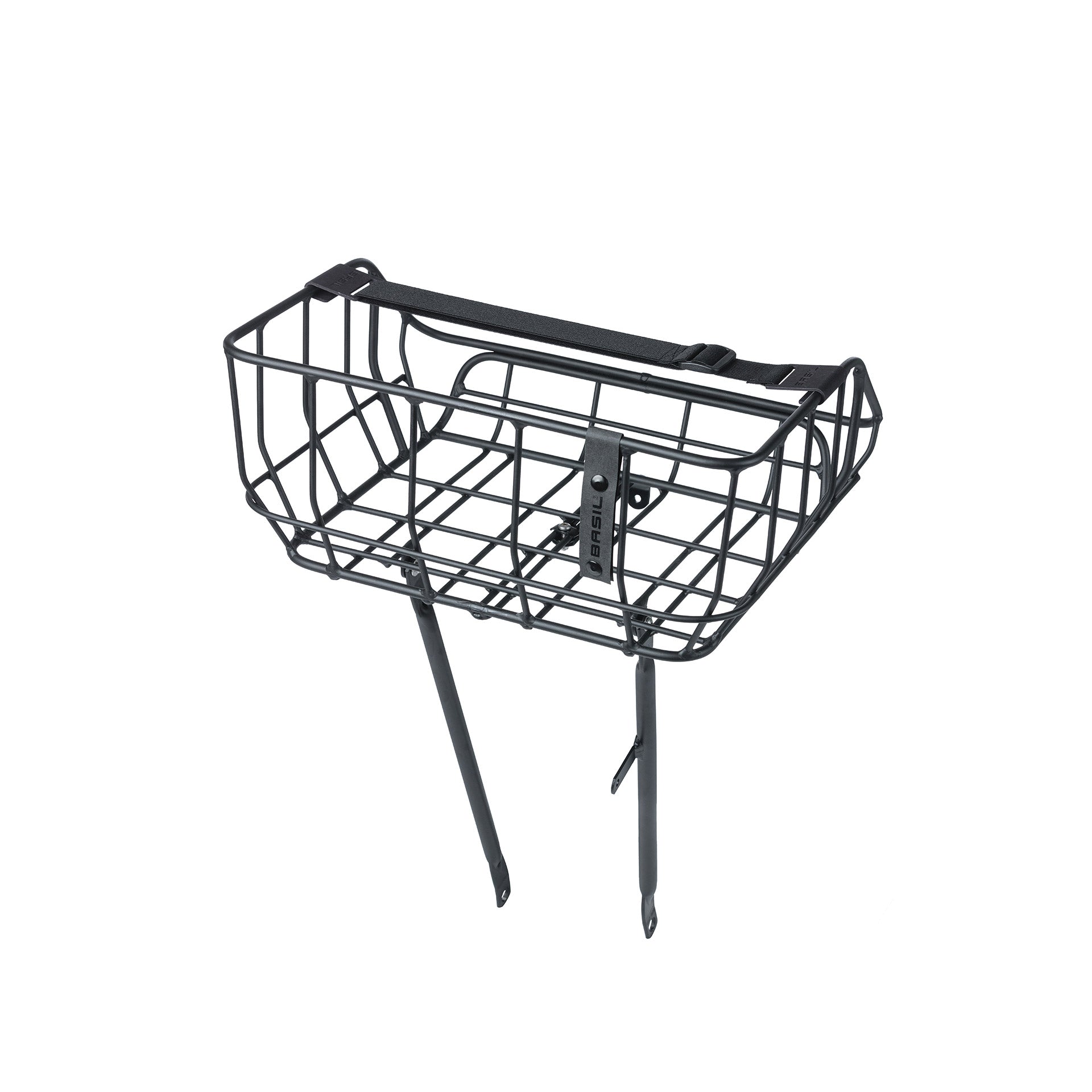 Basil Portland fiets voormand 25L mat zwart