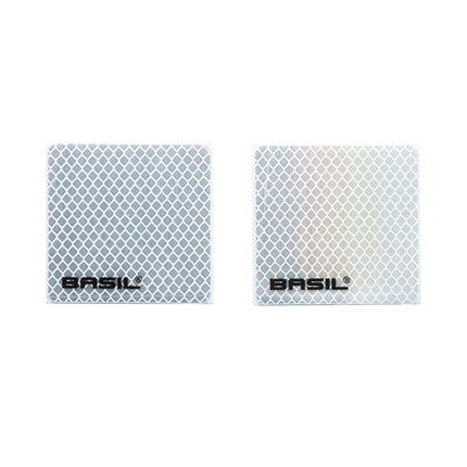 Basil crate clicker reflection silver (2 pcs)
