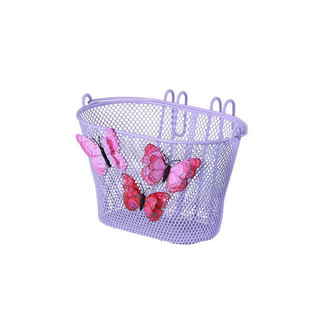 Basil kindermand Jasmin  Butterfly-Basket paars 12-20"