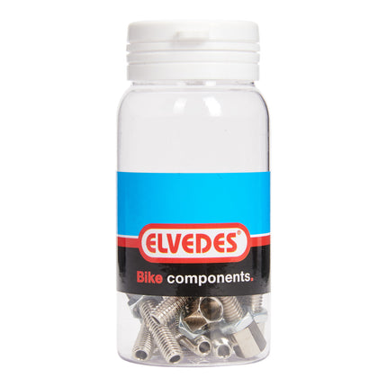 Elvedes fine adjuster cable M6 brass (15) ELV1072