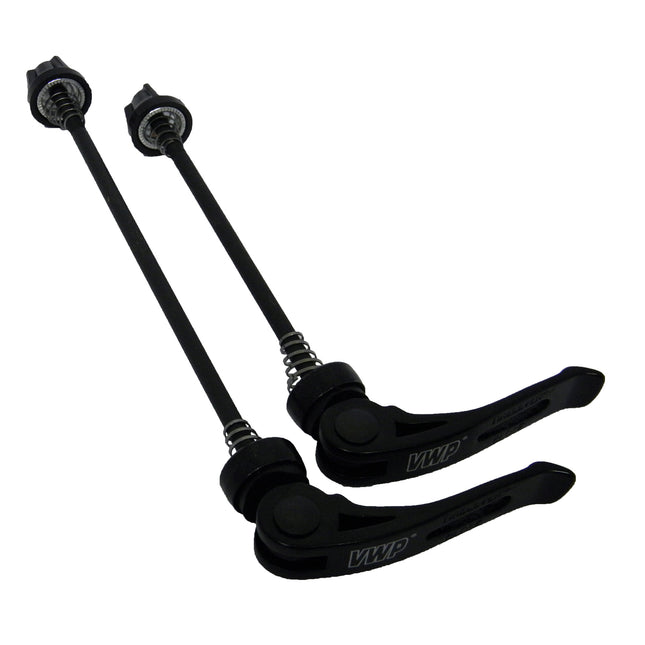 VWP snelspanner set voor en achter zwart