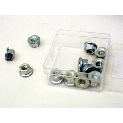 Bofix axle nut for 5/16" A-quality with collar p/12