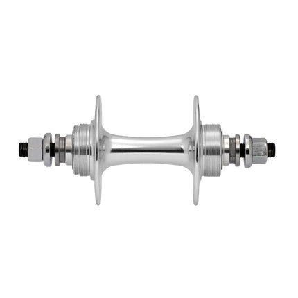 SA HBT30 Rear Hub complete with 36 GTs Fixed/Freewheel Spacer Silver