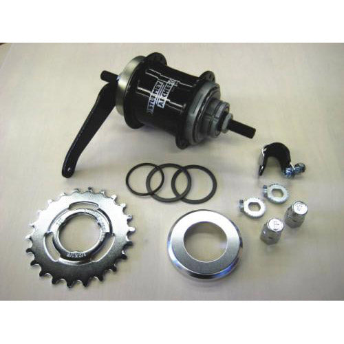 SA S2C Duomatic 2V ALU 36gts 22T + moeren zwart