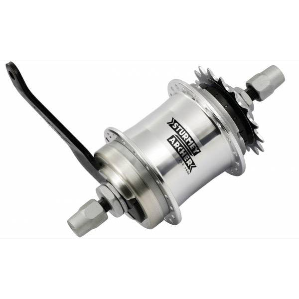 Sturmey Archer remnaaf S1C 36g zilver