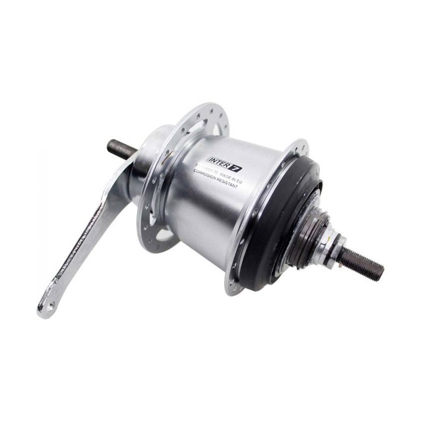 Shimano naaf Nexus 7v 36gts trommel. SGC3001-7C-DX zilver