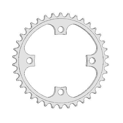 Esjot sprocket RE Bosch,Yamaha Bafang,Brose 1/2x3/32 alu 38T
