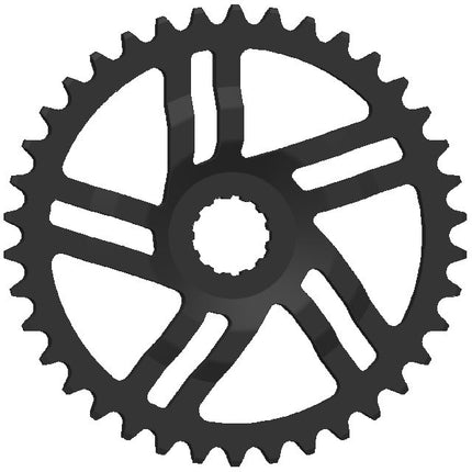 Esjot gear Bosch Gen. 3 NW 38T CL47.5/50.5 DM 3mm black