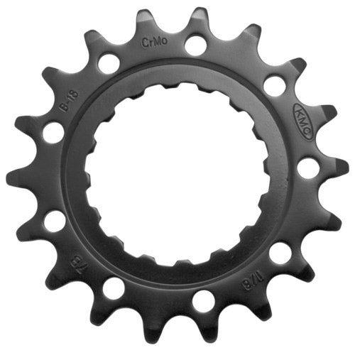 KMC tandwiel Bosch Gen 2 wide 18T vóór zwart