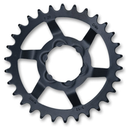 KMC tandwiel Shimano narrow 30T achter zwart