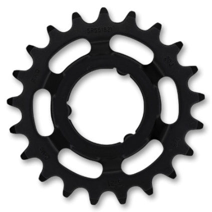 KMC tandwiel Shimano narrow 21T 1/2"x3/32" zwart
