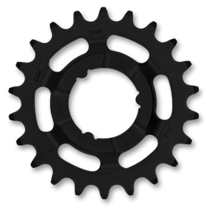 Pignon KMC Shimano étroit 22 dents arrière noir