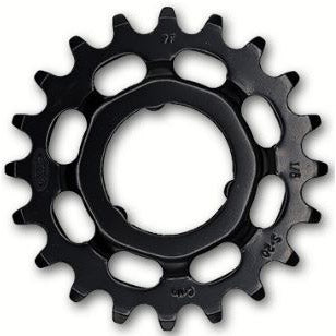 KMC tandwiel Shimano narrow 20T achter zwart (25st)
