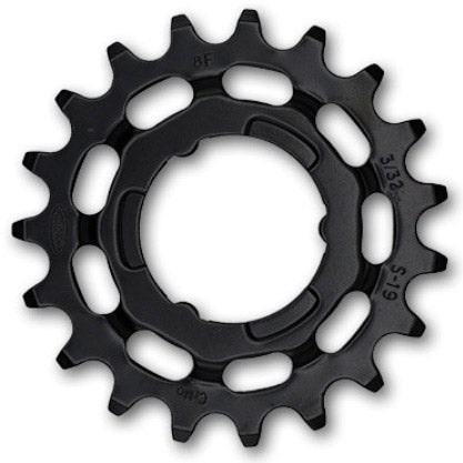 KMC tandwiel Shimano narrow 19T achter zwart OEM (100st)