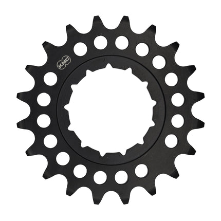 Pignon KMC Rohloff large 20T arrière noir