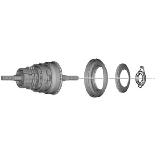 Shimano binnenwerk 175,5mm remnaaf SG-C3000-7C-DX