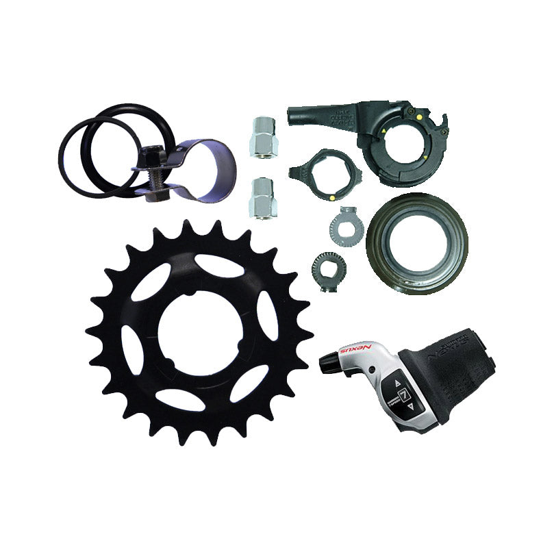 Shimano Revo shifter Nexus 7V  complete onderdelenset 111000