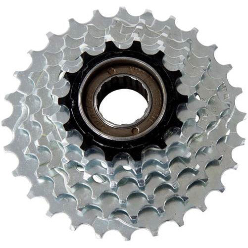 Sunrace freewheel 6v 14-28T staal zwart/zilver