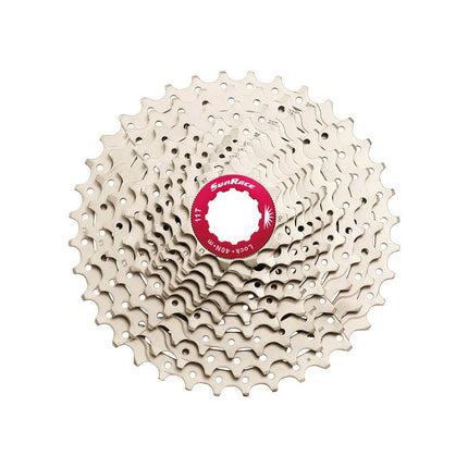 SunRace cassette 10v 11-36T metallic zilver