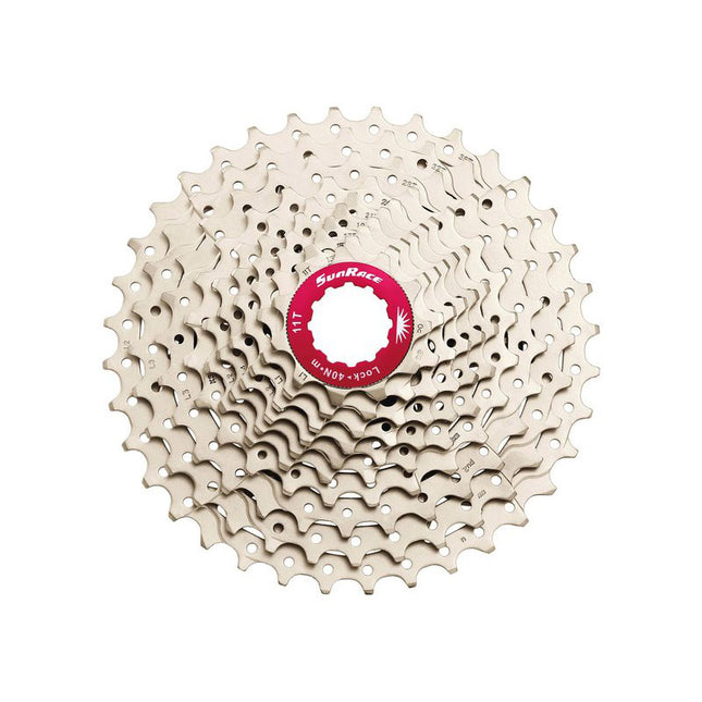 SunRace cassette 10v 11-36T metallic zilver
