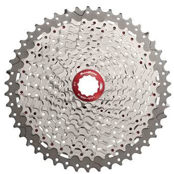 SunRace cassette 11v 11-46T metallic zilver