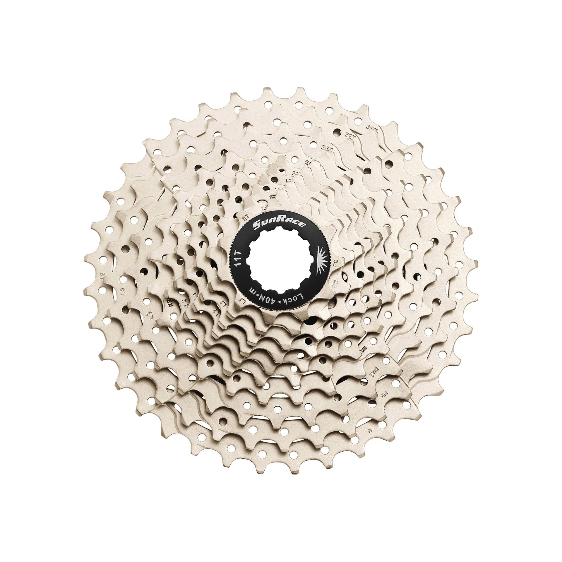 SunRace cassette 10v 11-36T metallic zilver