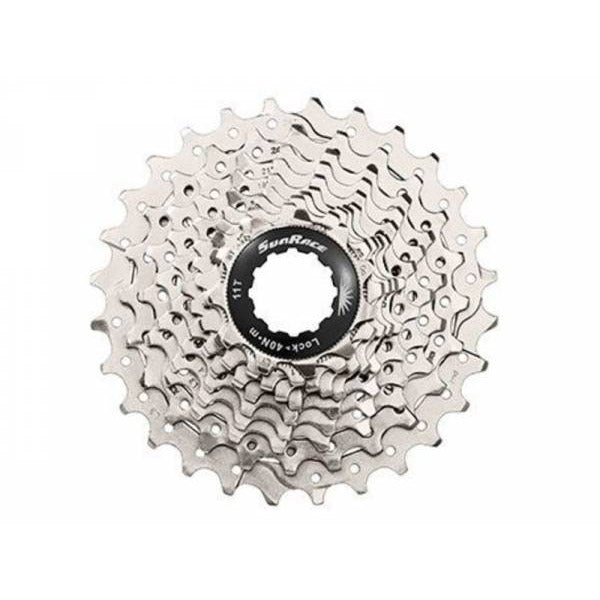SunRace cassette 10v 11-32T metallic silver