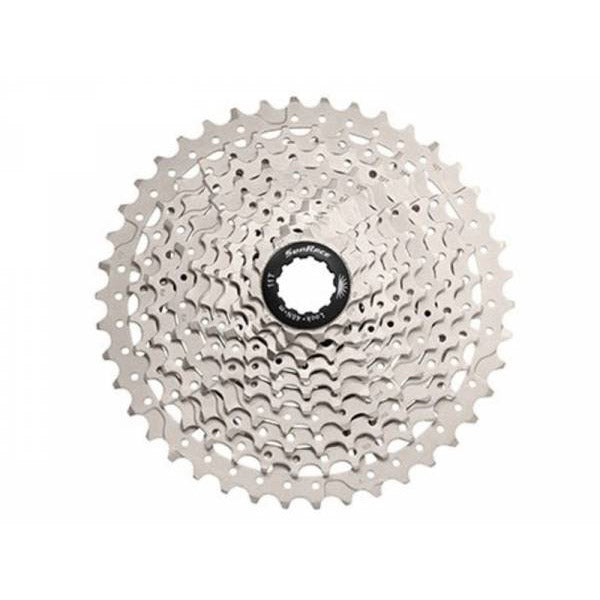 SunRace cassette 10v 11-42T metallic silver