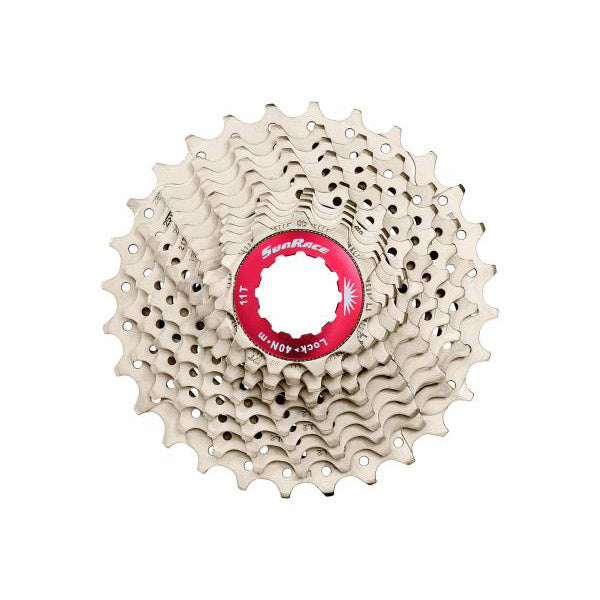 SunRace cassette 11v 11-28T metallic silver