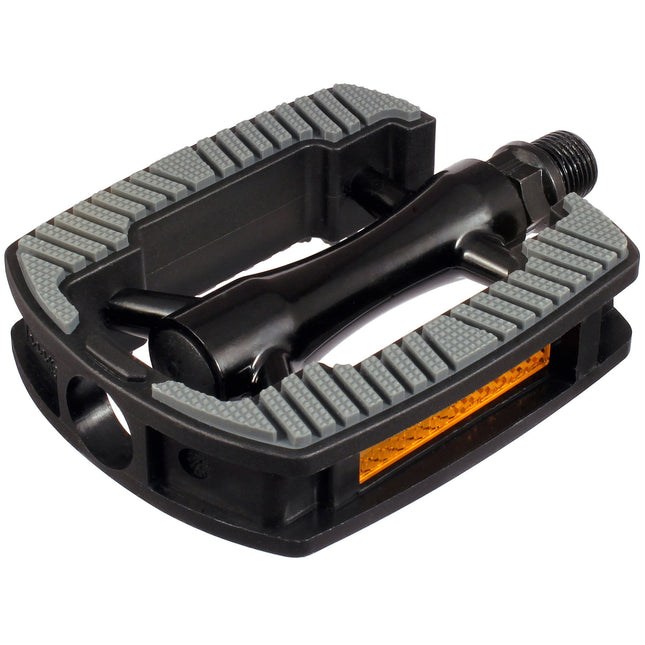 Union pedaal SP821 non-slip  grijs, alu huis zwart, zwart