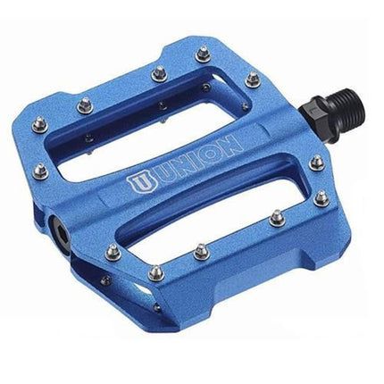 Union pedaal SP1300 alu cartridge+thrust lager. Blauw
