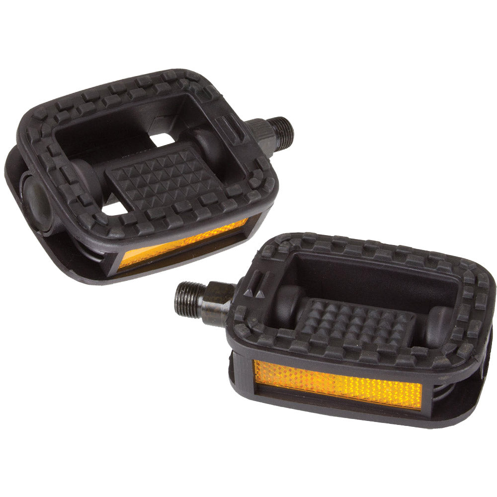 Pedaal Anti-Slip P86 (FP-826)  9/16" PVC zwart p/stel L+R