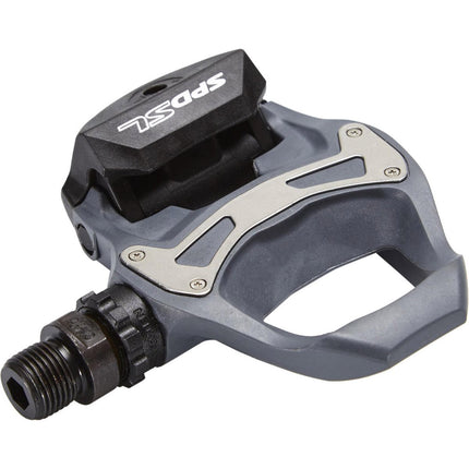 Shimano pedaal race PD-R550 SPD-SL grijs/antraciet
