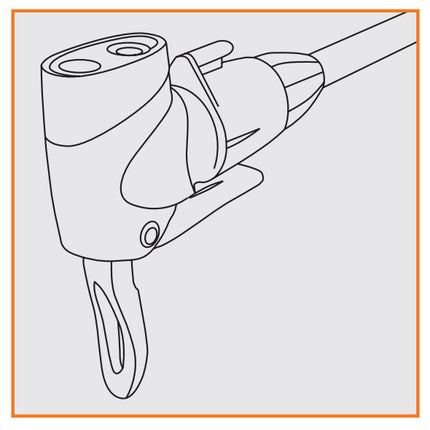 Flexible de pompe SKS avec tête multi-valve pour AirworxPlus 10.0