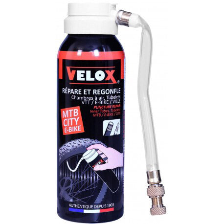 Velox reparatievloeistof MTB Presta/Schrader 125ml