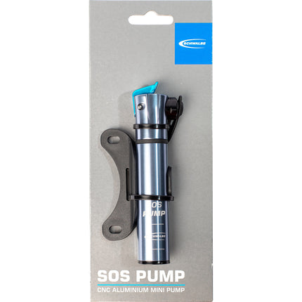Pompe Schwalbe SOS max. 85psi / 6bar avec support cadre