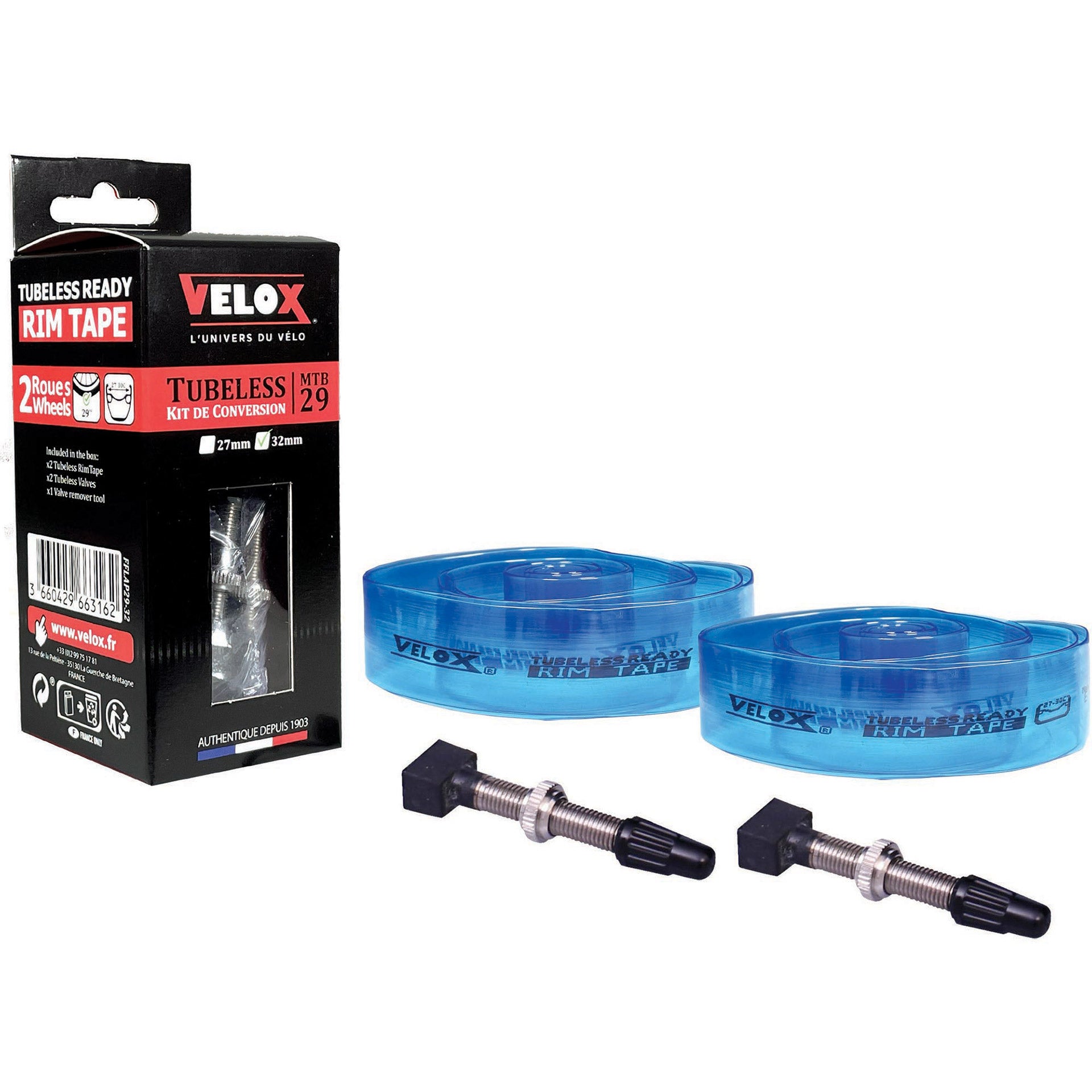Velox conversiekit tubeless MTB 29" 32mm / 27-30c