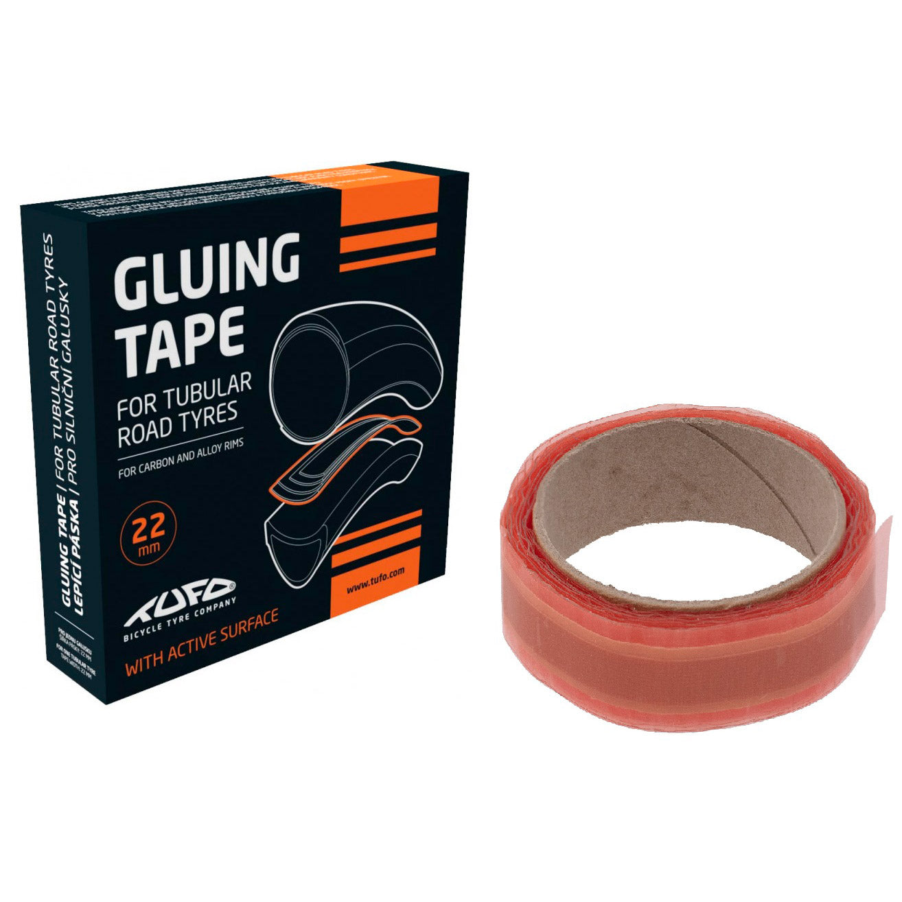 Tufo dubbelzijdige tape voor tube 22mm/700C
