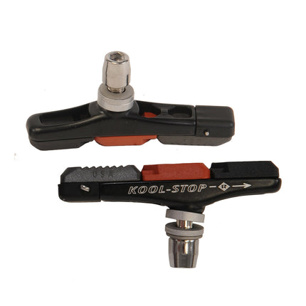 Patins de frein Koolstop Tectonic noirs (2 pièces)
