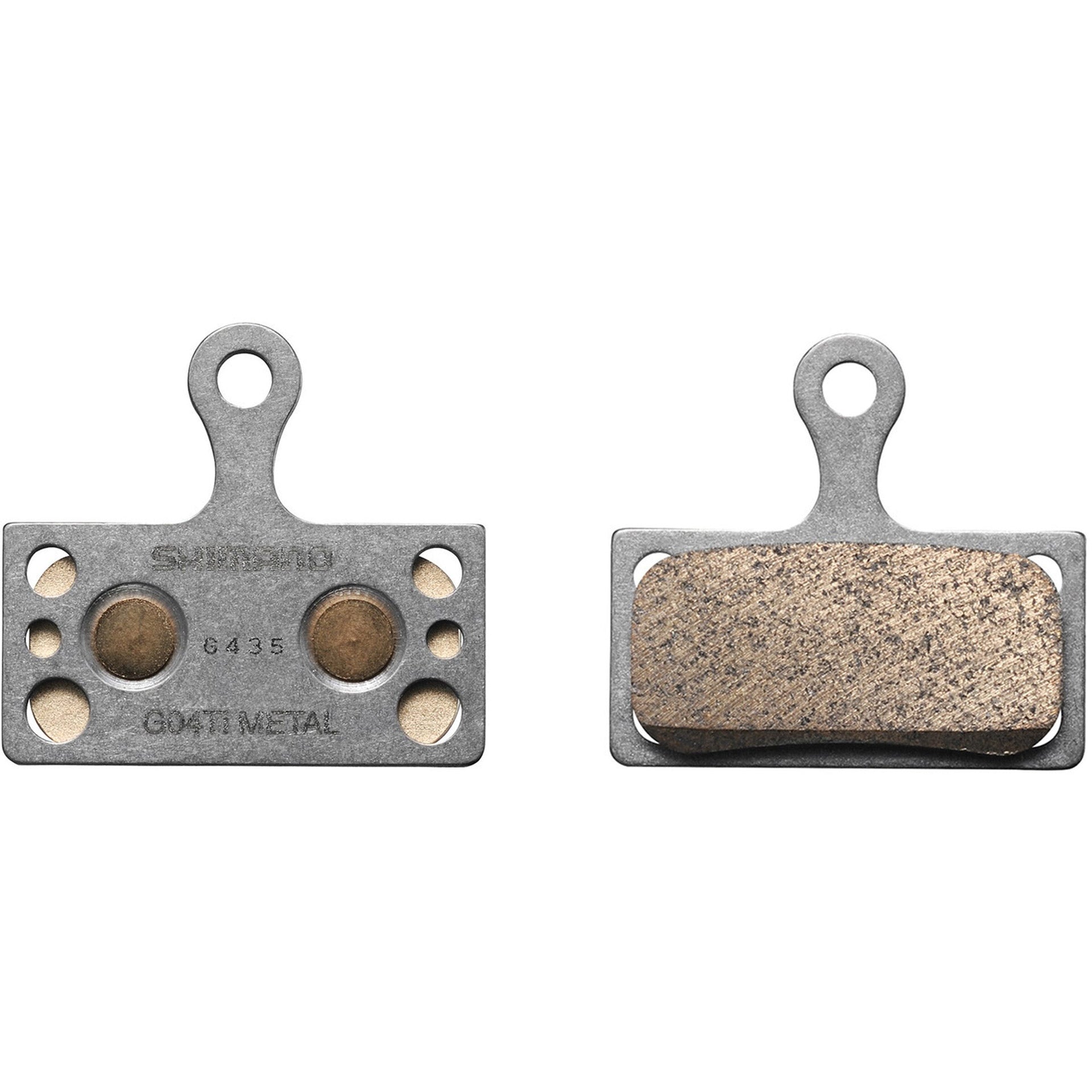 Shimano schijfremblok G04Ti metal XTR