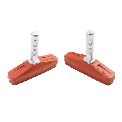 Patins de frein Koolstop cantilever City saumon (2 pièces)