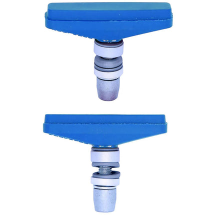 Patins de frein Koolstop Tuff Composite filetés bleu clair